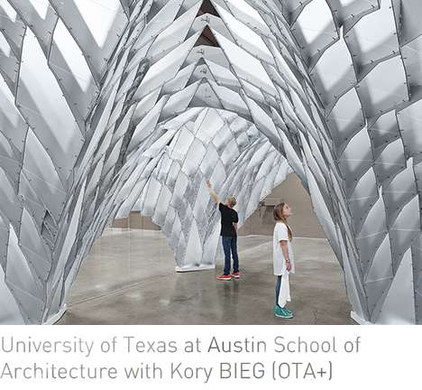 University of Texas at Austin School of Architecture with Kory BIEG, "Caret 6." Photo: Kory BIEG.