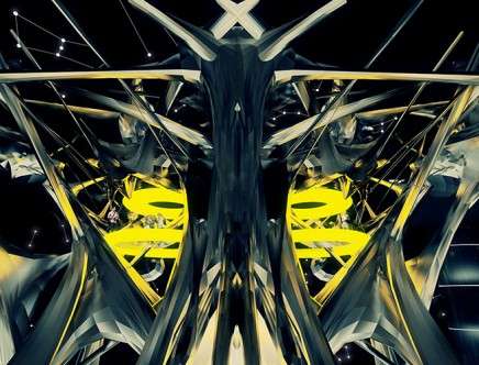 Evan WISKUP, "Foreign/Endemic." Interior rendering.