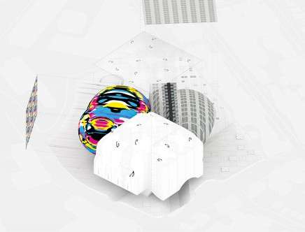 Alberto BENEJAM, Yeseul Allie CHUNG, & Charles Shelton GREEN, "POP: Redefining Los Angeles Iconism." Axonometric.