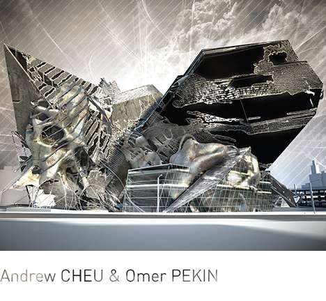 Andrew CHEU & Omer PEKIN, "Withdrawn." Exterior rendering.