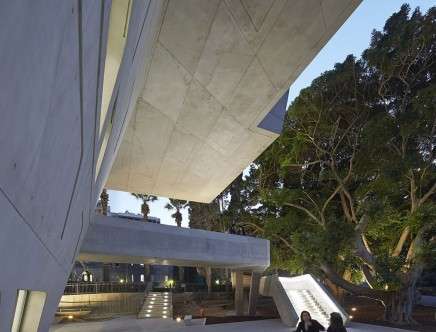 Zaha Hadid Architects, "Issam Fares Institute." Photo: Hufton + Crow.