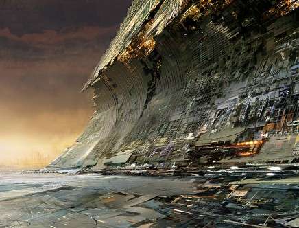 Future Perfect Concept art: Daniel DOCIU, "Urban Tsunami."