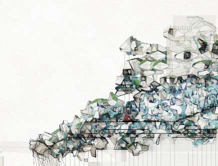 Alex TAHINOS, "Cathedral of Artemis." Section.