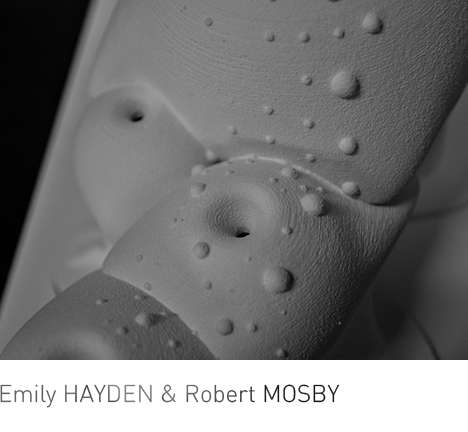 Emily HAYDEN & Robert MOSBY, "Snuggle." Model.