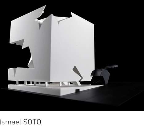 Ismael SOTO, "Nestled Crystals." Model.