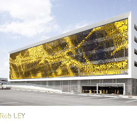 Rob LEY, "May/September: Eskenazi Hospital Parking Structure Facade."
