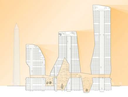 TALL DC: New Monumentalism, "Iceberg." Sections.