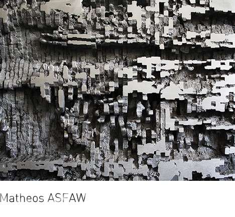 Matheos ASFAW, "Sgt. Pepper." Model, detail.