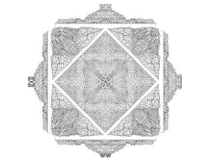 BAI, CHEN, SARAFIAN, WHITHAM, YU, & ZENG, "Inverted Geode." Elevation.