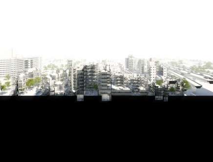 Cam NEWNHAM, "Fragment." Section-perspective.