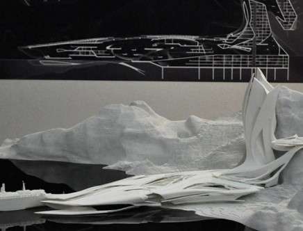 Sergiu Radu POP, "Transformable Antarctic Research Facility." Physical model.