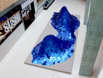 LEAD (Kristof CROLLA & Julien KLISZ), "BREATHING." View from atrium balcony two.