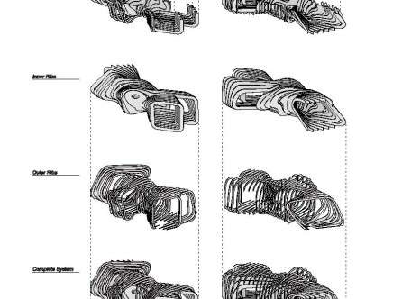 Columbia GSAPP, Studio-X Mumbai, & NMIMS University, "Materialization of Information: Knowledge City." Drawings.