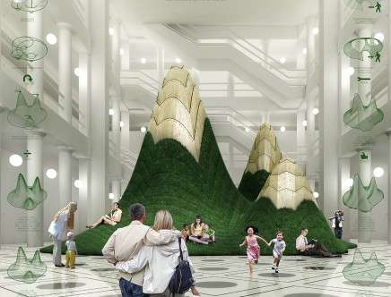 Daniel GILLEN (DGD/DGILLENdesign), "PLYGROUND." Overall rendering.