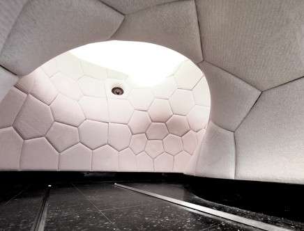 Matter Design & Quarra Stone, "Round Room." Interior.