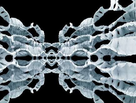 Youngseok DOO, Kazushi MIYAMOTO, & Theodora Maria MOUDATSOU, "Augmented Skin." Surface design.