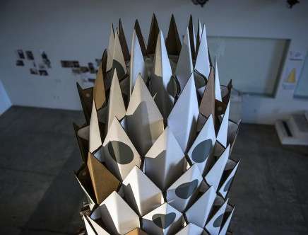Art Center College of Design, MDP with Tim DURFEE & Andrew KRAGNESS, "12/8 Tower." Photo: Oscar Qi Yuan Li.