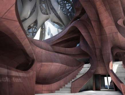 Danny KARAS, "M&N." Interior rendering.
