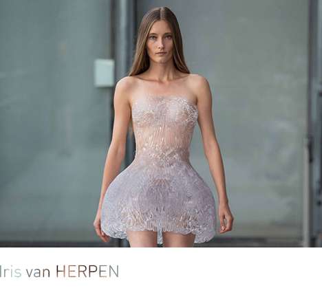 Iris van HERPEN with Niccolò CASAS, "Magnetic Motion."