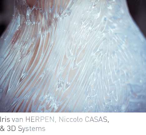Iris van HERPEN, Niccolo CASAS, & 3D Systems, "Magnetic Motion (Look 31)."