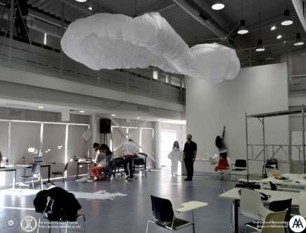 AA Visiting School Greece 2014, "Aethyr." Prototype installation.