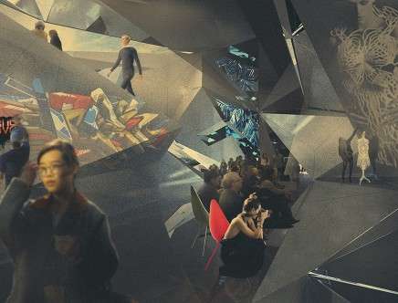 Kordae HENRY, "The Hive." Interior rendering.