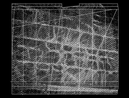 Clay ODOM (studioMODO) with Sean O'NEILL & Adam OWENS, "Tesseract Series." Drawing.
