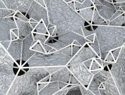 Virginia MELNYK, "Ice Crystal." Detail.