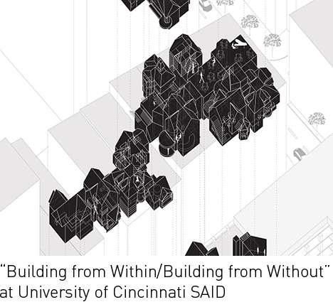 Chen LUDAN,"Building from Within/Building from Without." Mara MARCU, critic. Axonometric.