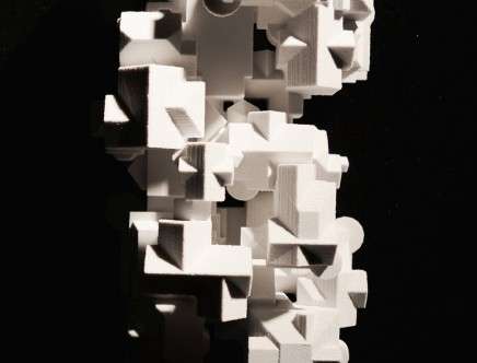 Chen LUDAN,"Building from Within/Building from Without." Mara MARCU, critic. Model.