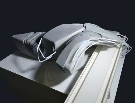 PoYao SHIH, "The Platform of Entangling." Model.