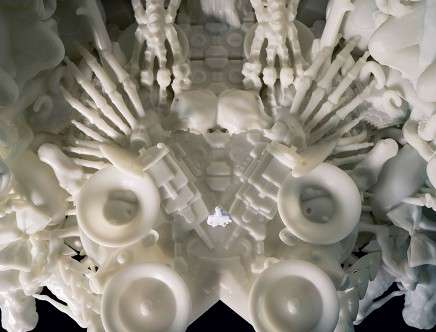 Dionysus CHO, Anne MA, & Daniel NGUYEN, "Kitbashing​." Detail, floor.