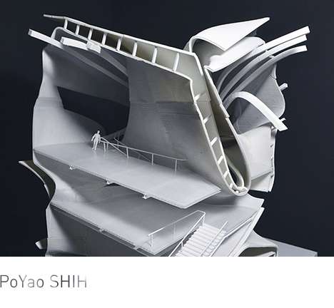 PoYao SHIH, "The Platform of Entangling." Model.
