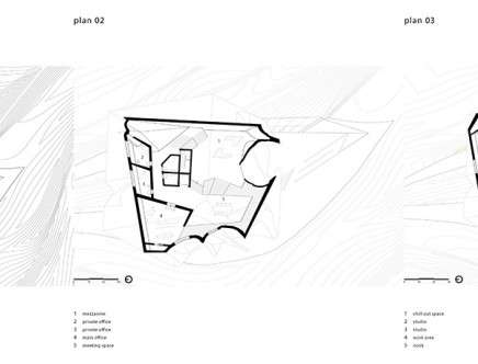 Jon GREGURICK "The OMG Cube." Floor plans.