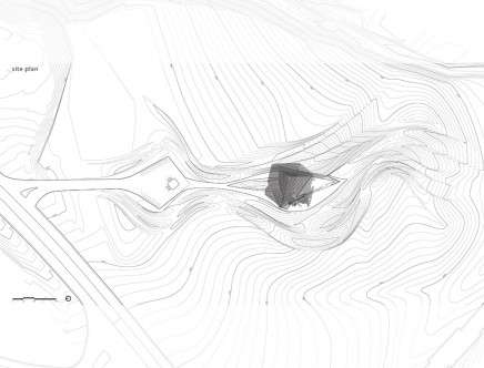 Jon GREGURICK "The OMG Cube." Site plan.