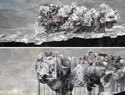 Polina ALEXEEVA, Junjie GUO, & Charmaine LAM, "Weird Nature." Elevations.
