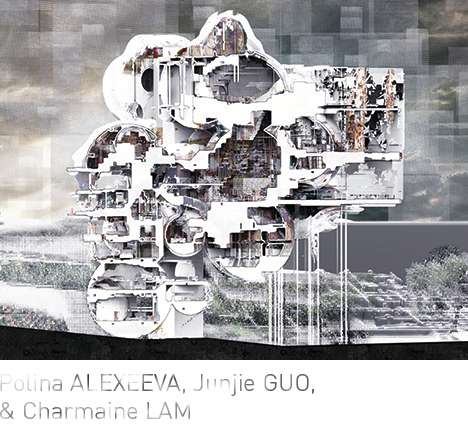 Polina ALEXEEVA, Junjie GUO, & Charmaine LAM, "Weird Nature." Sections.