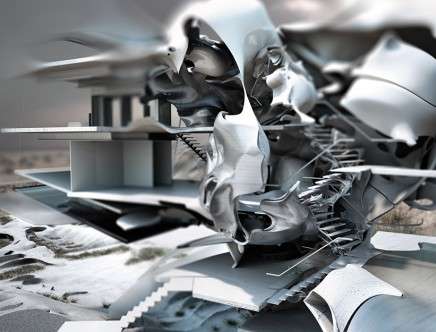 Jeff HALSTEAD, "Glass House."