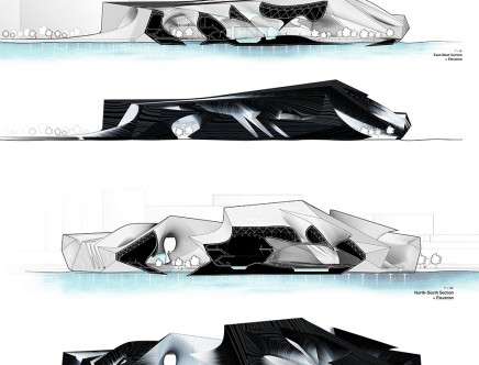 Gary POLK, "Torque Carving." Sections and elevations.