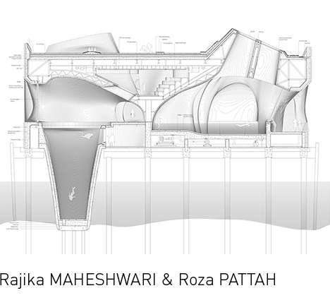 Rajika MAHESHWARI & Roza PATTAH, "Natatorium on the Hudson." Section.