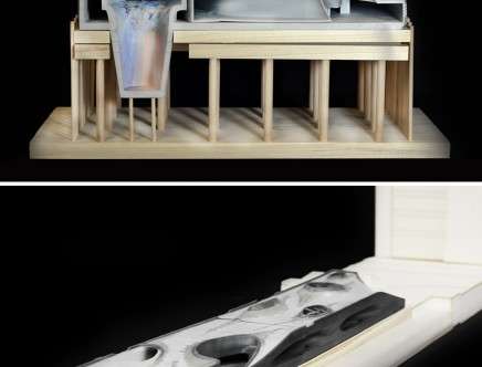 Rajika MAHESHWARI & Roza PATTAH, "Natatorium on the Hudson." Model.