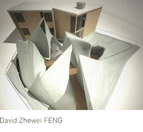 David Zhewei FENG, "Blendscape." Bird's-eye rendering.
