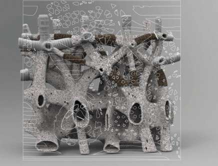 Natalie ALIMA, "Bio Scaffold: The Architecture of Decay." Section.