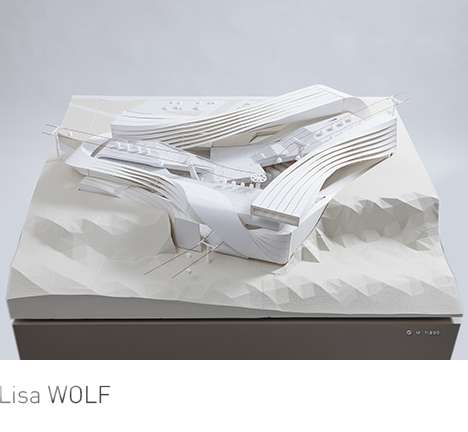 Lisa WOLF, "Aerial Station La Paz." Model.
