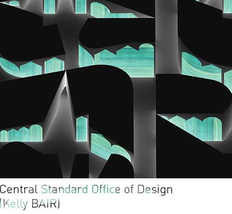 Central Standard Office of Design (Kelly BAIR), "Every Road Will Lead To Nowhere." Axonometric drawing.