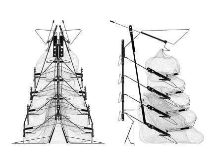 Graham BRINDLE, "Disheveled Geometries: Partial Figures." Elevations.
