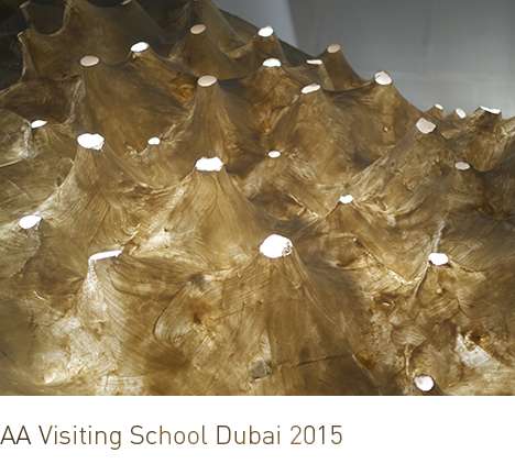 AA Visiting School Dubai 2015, "Expocity 2020: Accelerating Processes." Photo: Riyad JOUCKA.