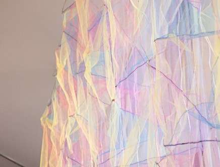 Virginia MELNYK, "Geometric Curtain."
