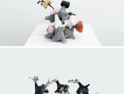 YOUNG & AYATA, "Base Flowers." Vases, Bunch & Poses.
