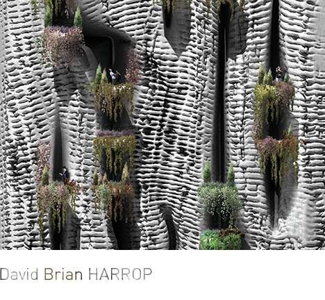 David Brian HARROP, "45 Thompson Street." Exterior elevation.